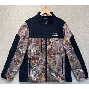 Dunbrooke Mens Full Zip Jacket Black Seattle Seahawks Realtree Camo Softshell XL